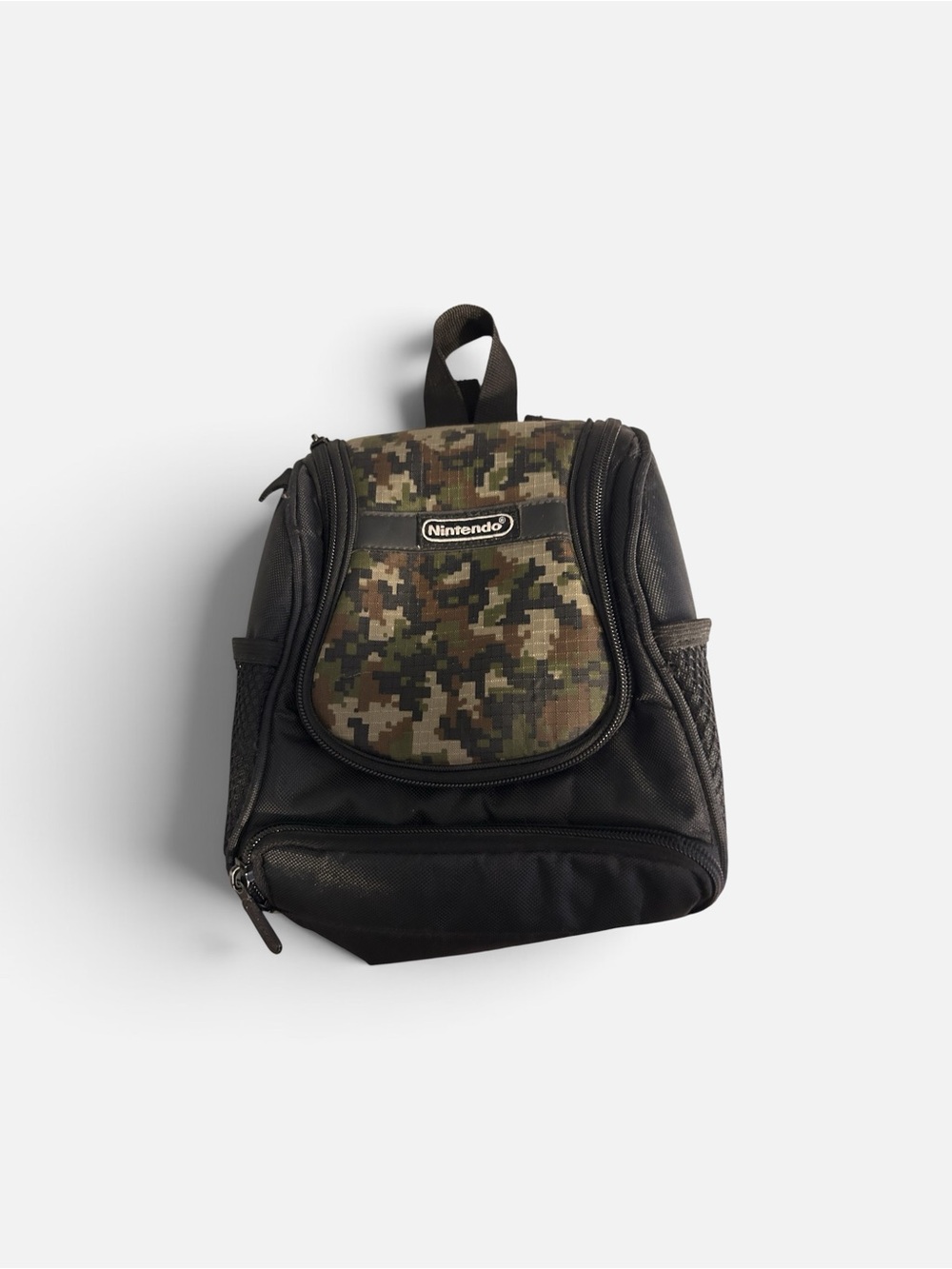 Nintendo Game Boy Advance/DS camouflage mini backpack #nintendo #game boy